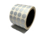 1,000 Silver Matte Tamper-Evident Security Labels TamperGuard® Seal Sticker, Round/ Circle 0.75" diameter (19mm).