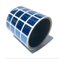10,000 Blue Tamper Evident Holographic Security Label Seal Sticker, Rectangle .75" x 0.6" (19mm x 15mm).