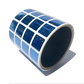 250 Blue Tamper Evident Holographic Security Label Seal Sticker, Rectangle .75" x 0.6" (19mm x 15mm).