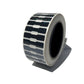 5,000 Black Tamper Evident Holographic Security Label Seal Sticker, Dogbone 1.75" x 0.375" (44mm x 9mm)