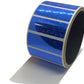 500 Blue Tamper Evident Holographic Security Label Seal Sticker, Rectangle 2" x 0.75" (51mm x 19mm)