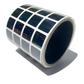 1,000 Black Tamper Evident Holographic Security Label Seal Sticker, Rectangle .75" x 0.6" (19mm x 15mm).