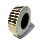 2,000 Gold Tamper Evident Holographic Security Label Seal Sticker, Dogbone 1.75" x 0.375" (44mm x 9mm)