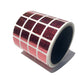 2,000 Red Tamper Evident Holographic Security Label Seal Sticker, Rectangle 0.75" x 0.6" (19mm x 15mm).