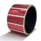 500 Red Tamper Evident Holographic Security Label Seal Sticker, Rectangle 2" x 0.75" (51mm x 19mm)