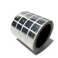 5,000 Silver Tamper Evident Holographic Security Label Seal Sticker, Rectangle 0.75" x 0.6" (19mm x 15mm).