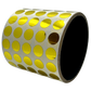 250 TamperVoidPro¬Æ Bright Gold Metallic Tamper-Evident Security Labels Seal Sticker, Round/ Circle 0.625" diameter (16mm).