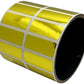 250 TamperVoidPro® Bright Gold Metallic Tamper-Evident Security Labels Seal Sticker, Rectangle 1.5" x 0.6" (38mm x 15mm).
