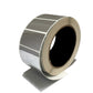 250 TamperVoidPro® Metallic Silver Chrome Tamper-Evident Security Labels Seal Sticker, Rectangle 2" x 1" (51mm x 25mm).